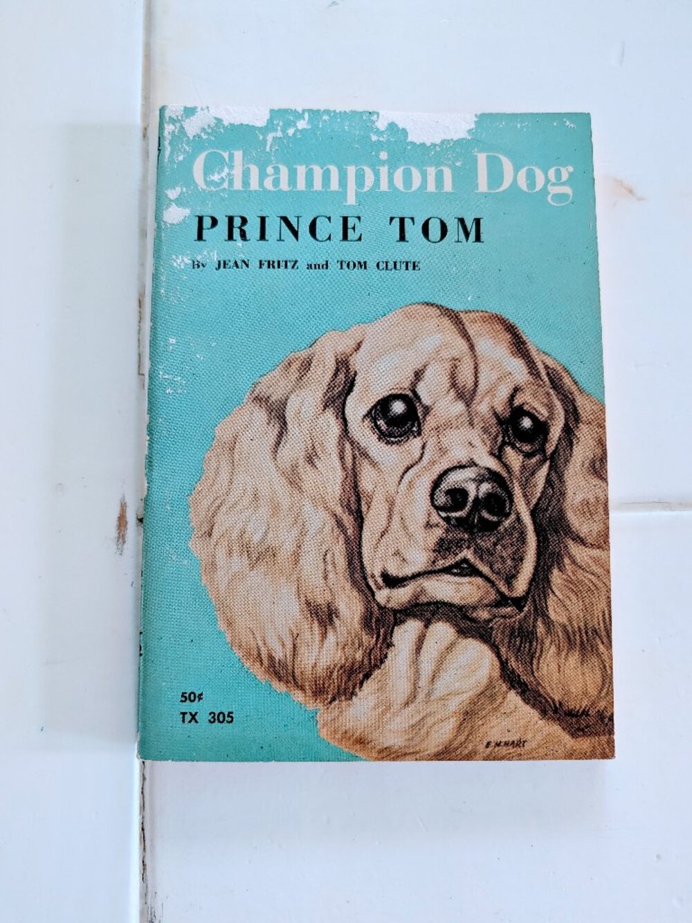 VTG 1973 Champion Dog: Prince Tom Jean Fritz Tom Clute PB 1st Ed 8th Printing